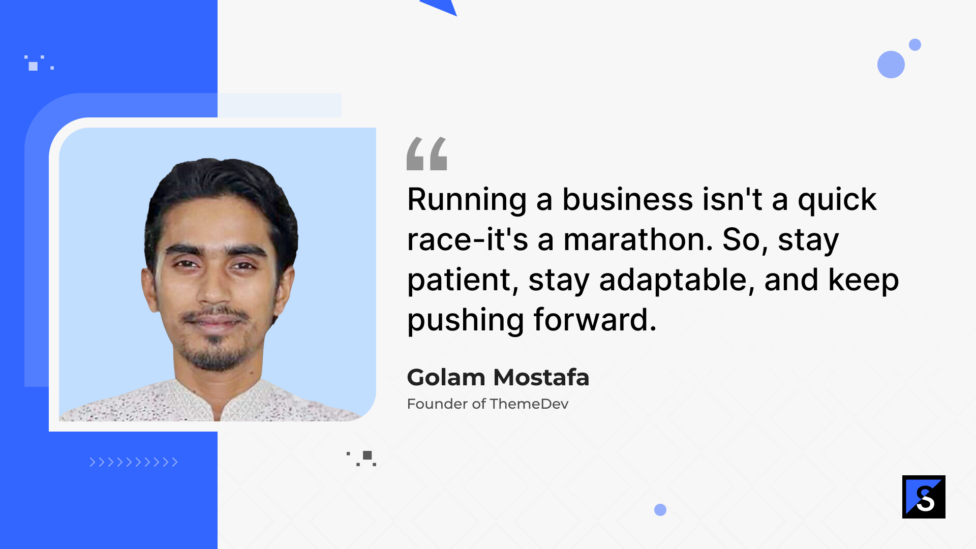 Md Golam Mostafa – Founder of ThemeDev