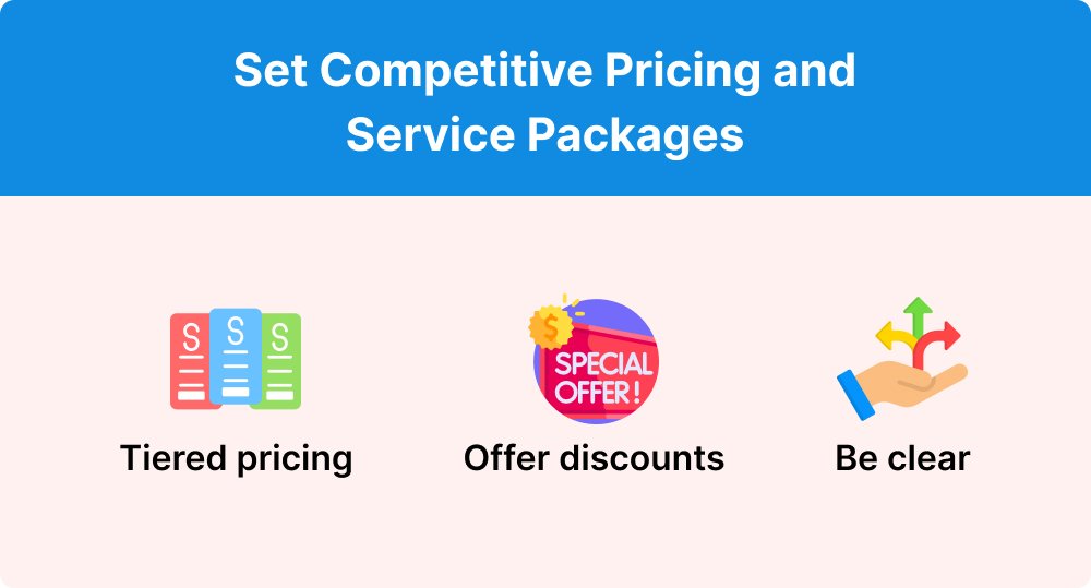 Set Competitive Pricing for house cleaning and  house cleaning Service Packages