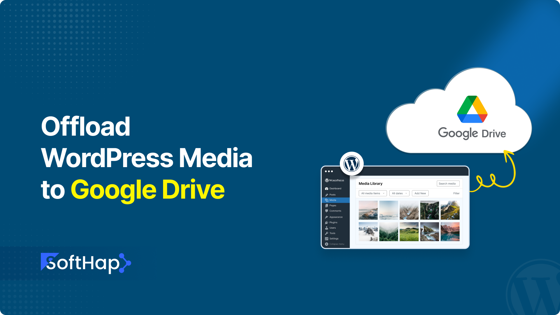 Offload WordPress Media to Google Drive