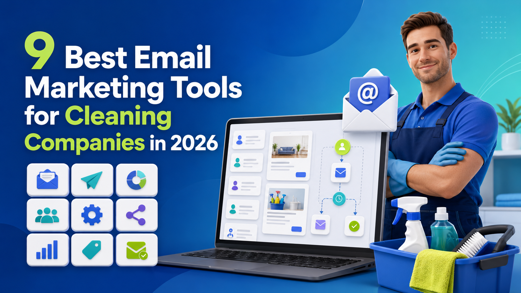 9 Best Email Marketing Tools for Cleaning Companies in 2026
