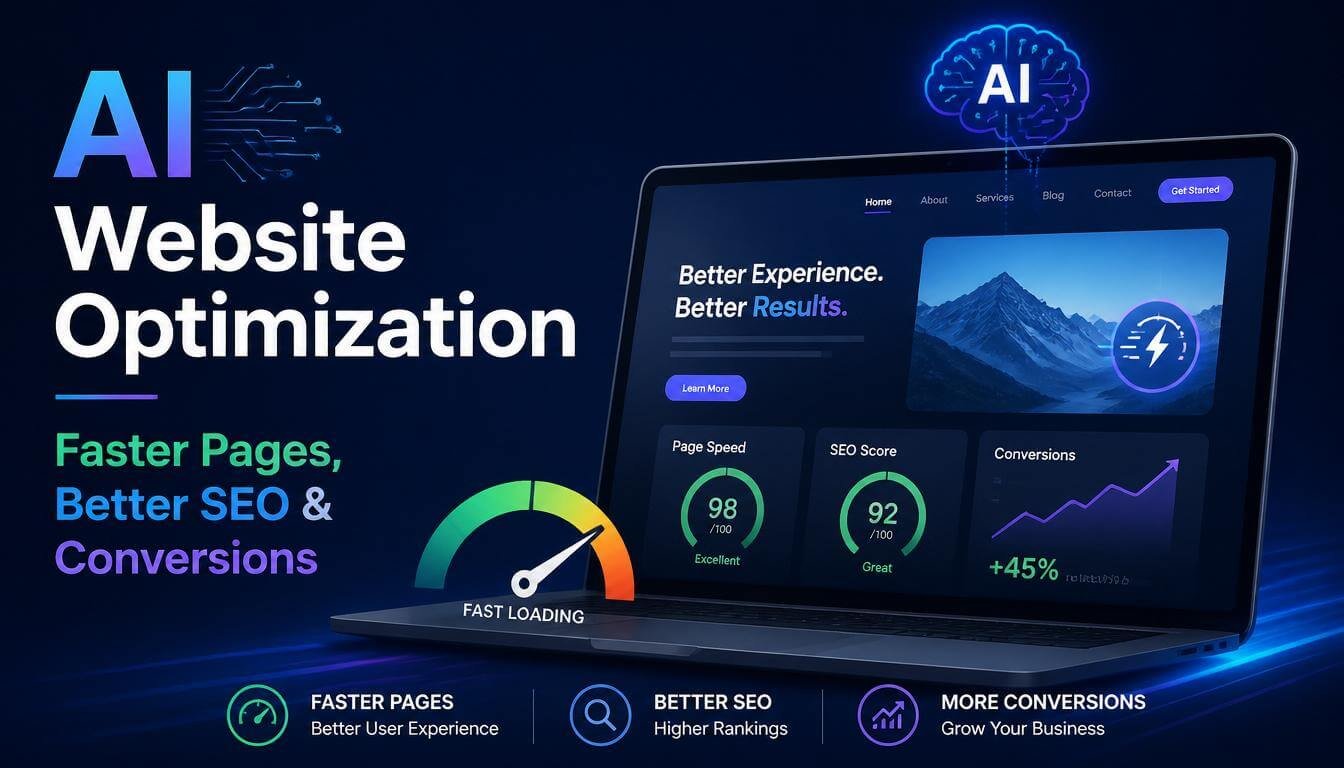 AI Website Optimization | Faster Pages, Better SEO, Higher Conversions
